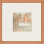 Wabi Sabi in lijst oranje-ecru